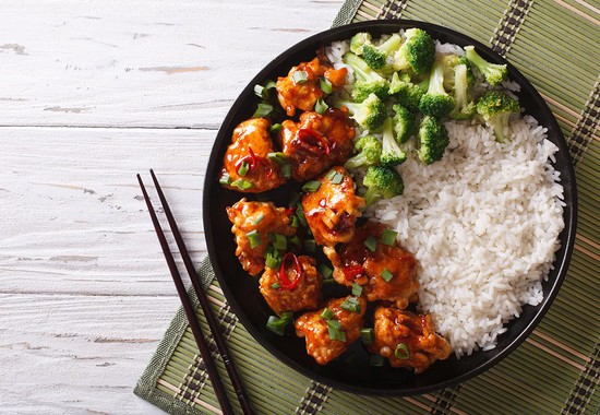 Boulettes de poisson brocoli et riz