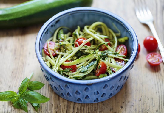 Salade aux courgettes